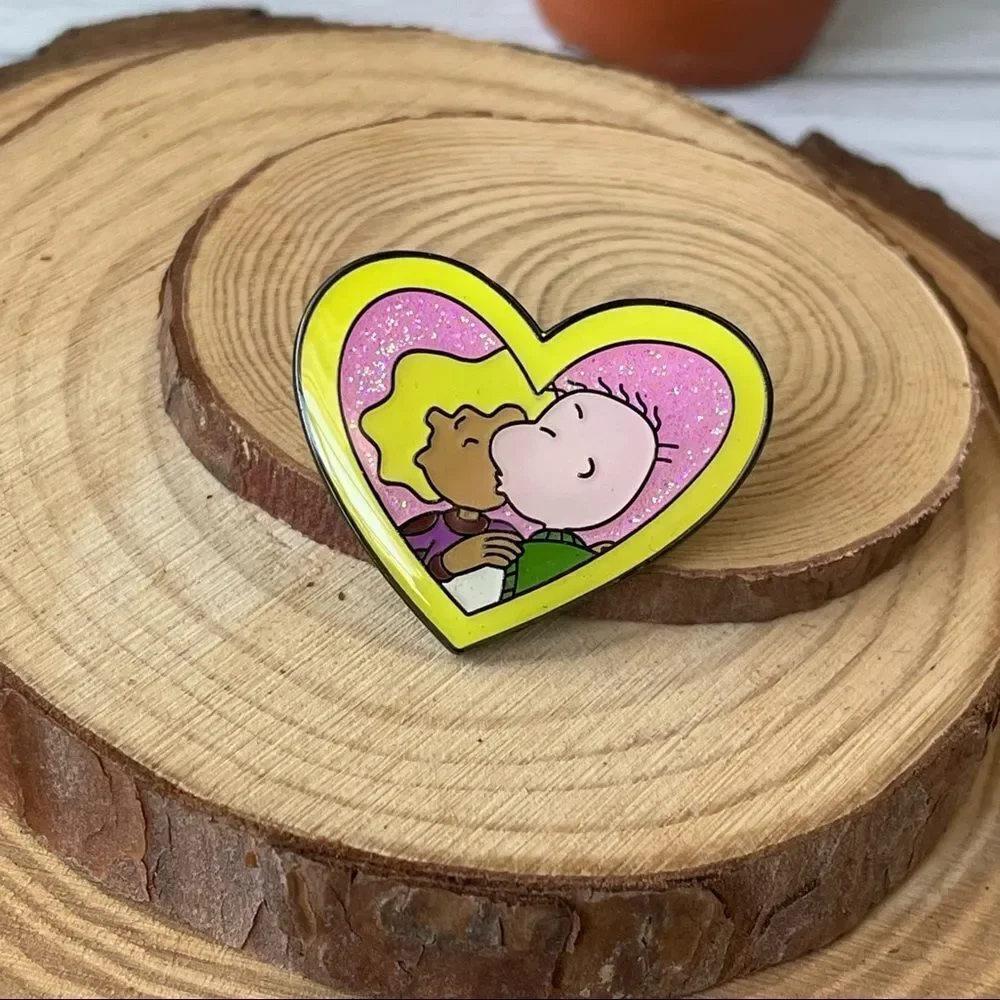 Doug & Patti Love Enamel Pin/ Brooch Lapel